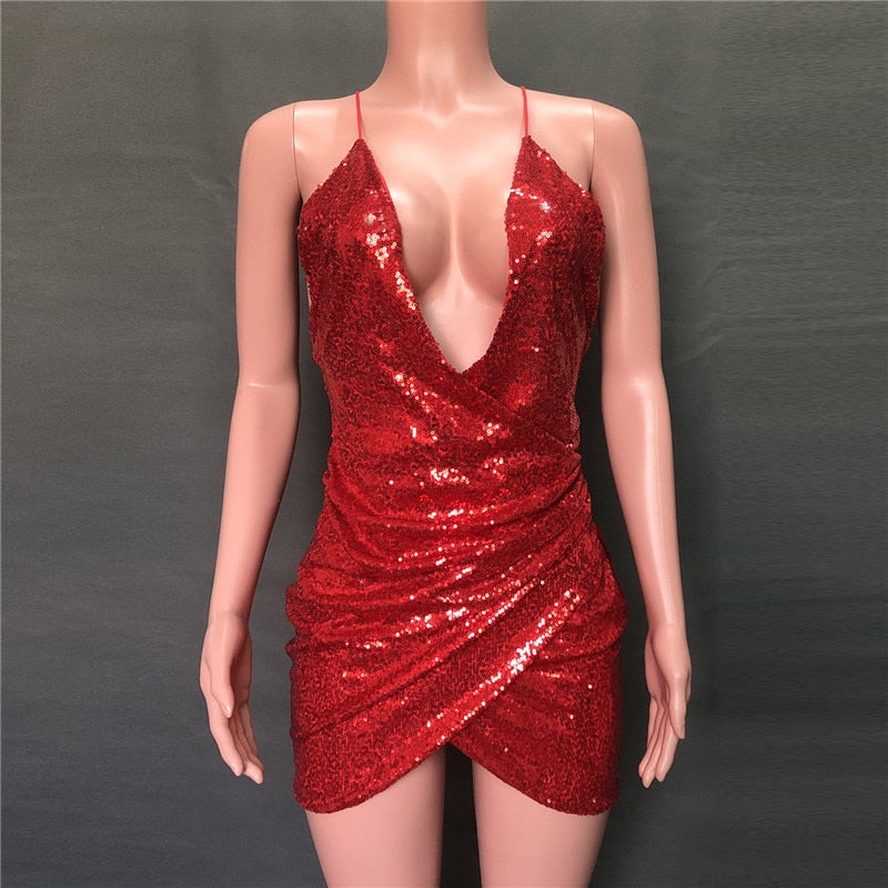 Mini Glitter Party Dress +4 styles