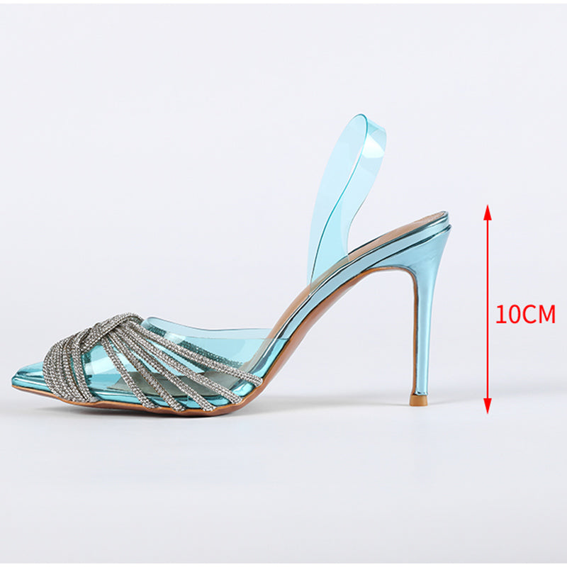 Crystal Transparent Shoes +5 styles