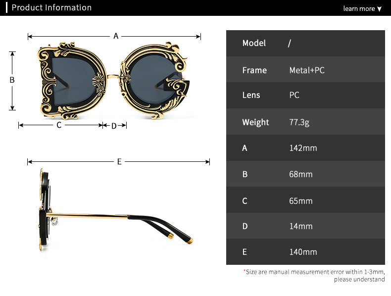 Designer UV400 Sunglasses +5 styles