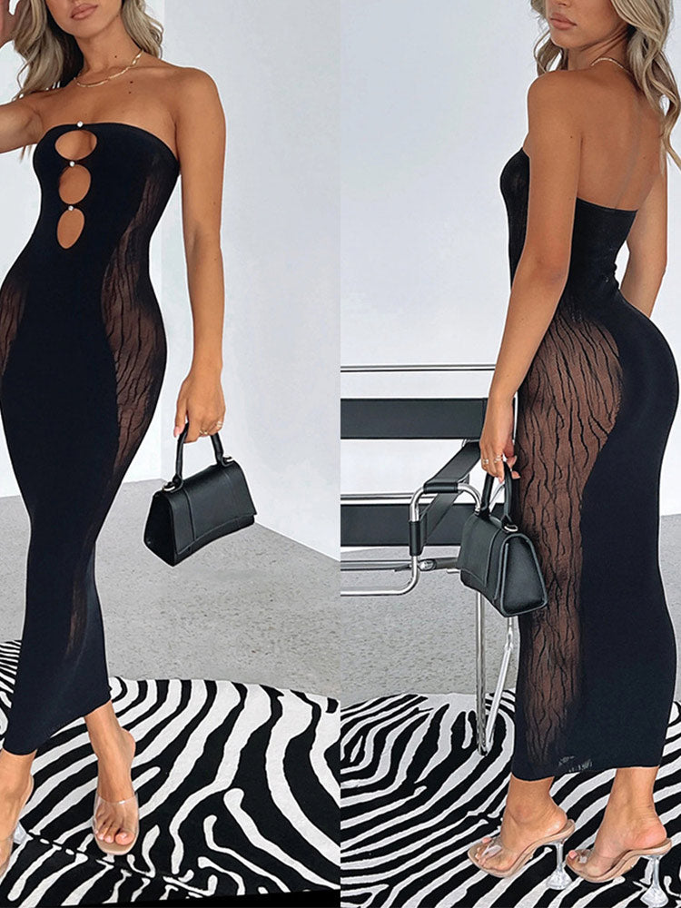 Hollow Out Bodycon Dress