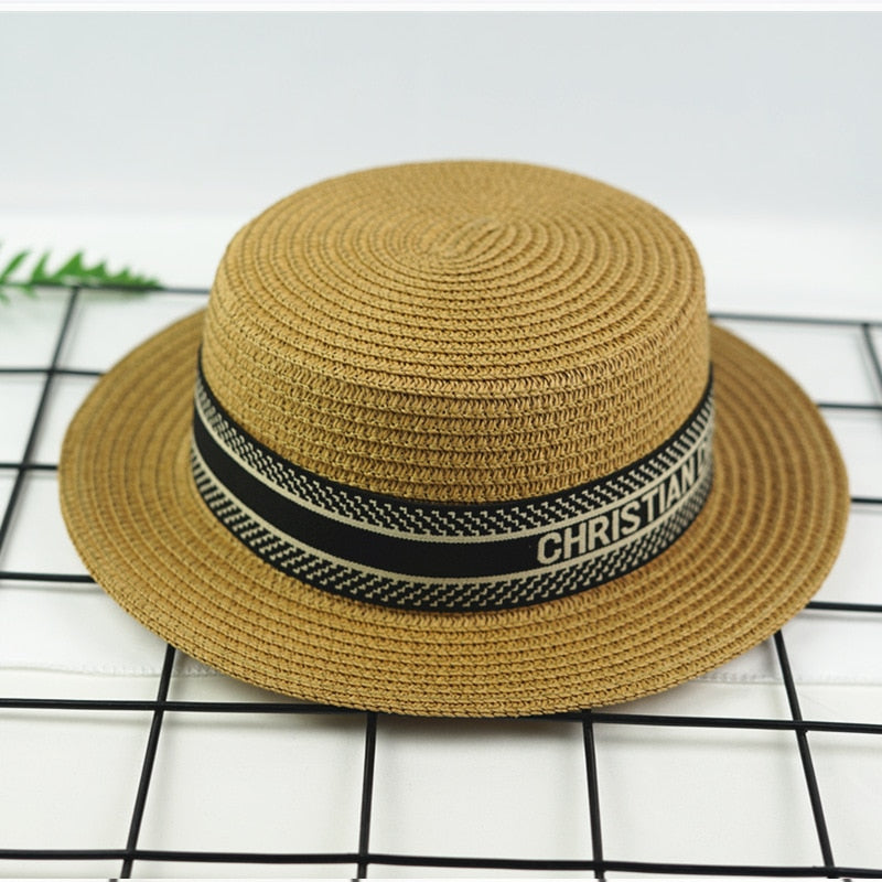 Luxury Designer Straw Hat +9 styles